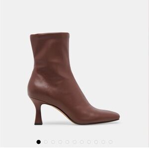 Dolce Vita Chocolate Heeled Boots